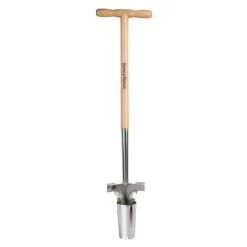 Kent & Stowe Stainless Steel Long Handled Bulb Planter -Garden Care Gear 1002020 3
