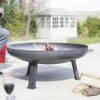 La Hacienda Pittsburgh Fire Bowl Medium 80cm Diameter -Garden Care Gear 1016354