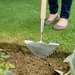 Kent & Stowe Stainless Steel Edging Iron -Garden Care Gear 1022999 1