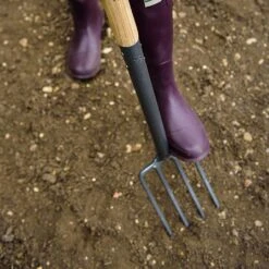 Kent & Stowe Carbon Steel Border Fork 7 Kent & Stowe Carbon Steel Border Fork -Garden Care Gear 1031070 2