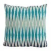 Bramblecrest Harlequin Blue Square Scatter Cushion 1 Bramblecrest Harlequin Blue Square Scatter Cushion -Garden Care Gear 1057246