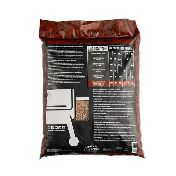 Traeger Signature Blend Pellets 9kg Bag 5 Traeger Signature Blend Pellets 9kg Bag - Image 3