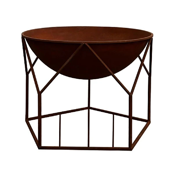 Ivyline Outdoor Buckingham Firebowl Rust 3 Ivyline Outdoor Buckingham Firebowl Rust