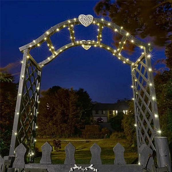 Firefly Solar String Lights - 200 Warm White LEDs 3 Firefly Solar String Lights - 200 Warm White LEDs