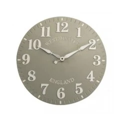 Westminster Greystone Clock 12" -Garden Care Gear 1133583 1