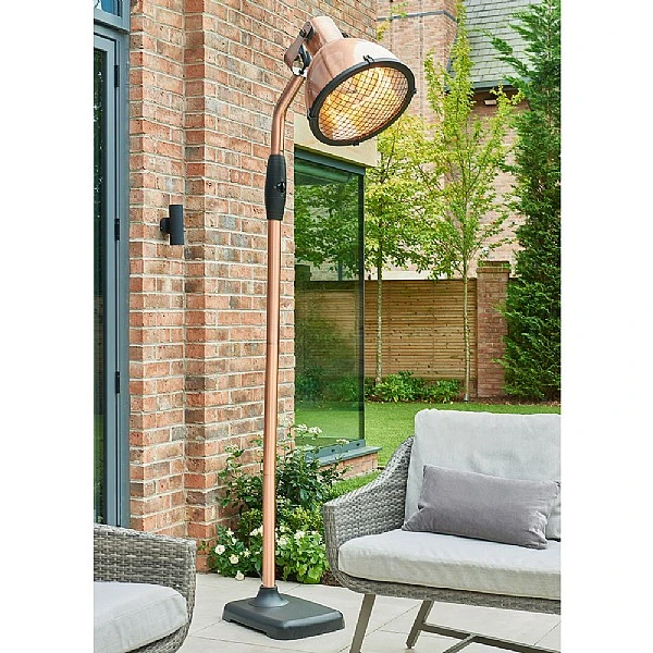 Kalos Copper Floor Standing Patio Heater 4 Kalos Copper Floor Standing Patio Heater - Image 2