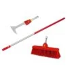 Wolf Clean Up Set (Broom, Scraper & 150cm Handle) -Garden Care Gear 1140431