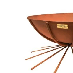 Ivyline Outdoor Metal Dakota Firebowl Rust 9 Ivyline Outdoor Metal Dakota Firebowl Rust -Garden Care Gear 1149589 4