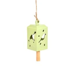 Fallen Fruits Green Ceramic Wind Chime (Assorted Designs) -Garden Care Gear 1152751 2
