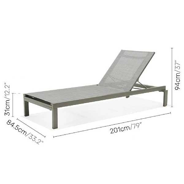 Lifestyle Garden Solana Stacking Wheel Lounger 5 Lifestyle Garden Solana Stacking Wheel Lounger - Image 3