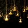Noma Battery Operated Tealights In Glass Bubbles - Set Of 6 1 Noma Battery Operated Tealights In Glass Bubbles - Set Of 6 -Garden Care Gear 1227310