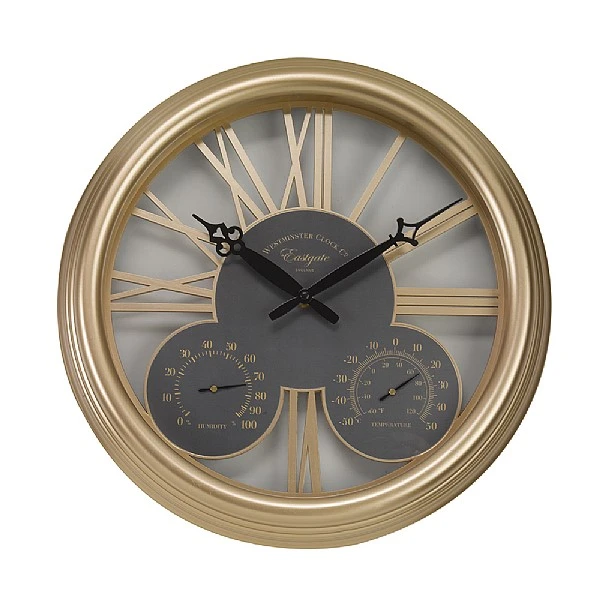 Smart Garden Exeter Clock Rose Gold 15" 4 Smart Garden Exeter Clock Rose Gold 15" - Image 2