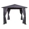 Marbella 3x4m Grey Gazebo 2 Marbella 3x4m Grey Gazebo -Garden Care Gear 1229450
