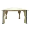 Marbella 3x4m Taupe Gazebo 1 Marbella 3x4m Taupe Gazebo -Garden Care Gear 1229451