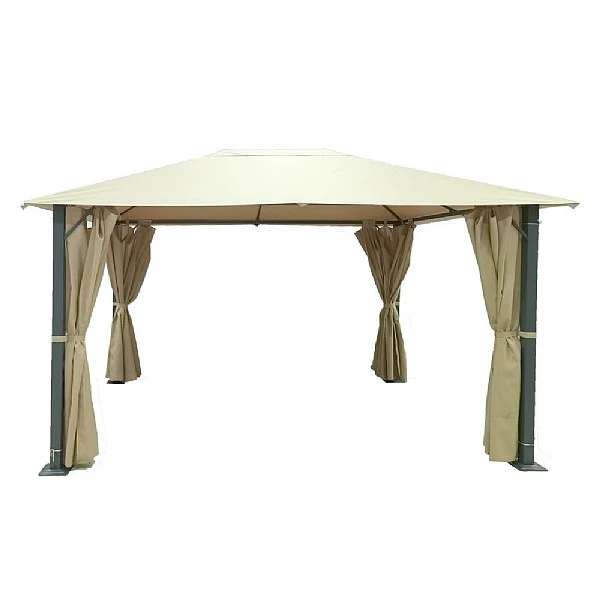 Marbella 3x4m Taupe Gazebo 3 Marbella 3x4m Taupe Gazebo