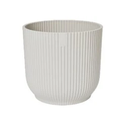 Elho Vibes Fold Round Planter 22cm Silky White 12 Elho Vibes Fold Round Planter 22cm Silky White -Garden Care Gear 1230826 5