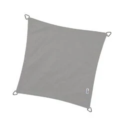 Pacific Lifestyle 5m Square Waterproof Shade Sail Grey -Garden Care Gear 1240517 3