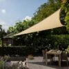 Pacific Lifestyle 3.6m Triangle Shade Sail Off-White 1 Pacific Lifestyle 3.6m Triangle Shade Sail Off-White -Garden Care Gear 1240521