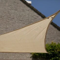 Pacific Lifestyle 3.6m Triangle Shade Sail Off-White 6 Pacific Lifestyle 3.6m Triangle Shade Sail Off-White -Garden Care Gear 1240521 2