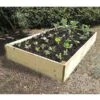 Deluxe Extra Deep Wooden Raised Vegetable Bed 1.8x.0.9mtr -Garden Care Gear 453687