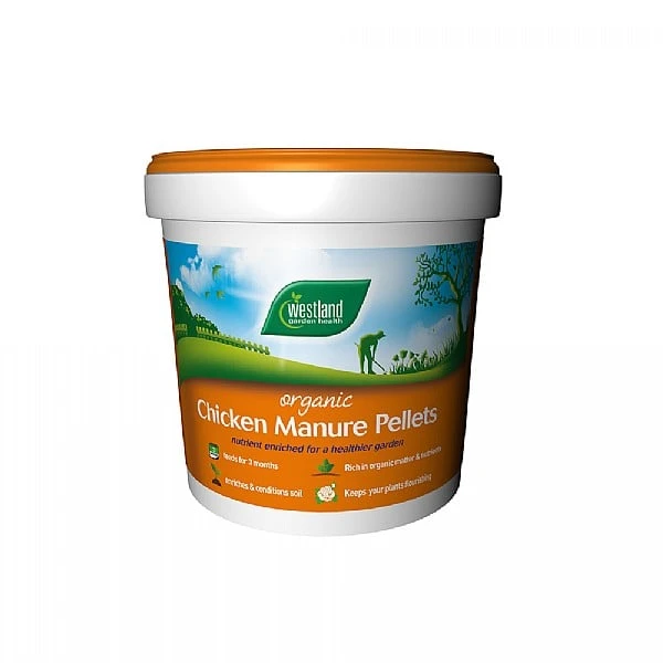 Westland Organic Chicken Manure Pellets Bucket 10kg 3 Westland Organic Chicken Manure Pellets Bucket 10kg