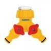 Hozelock Dual Tap Connector -Garden Care Gear 882410