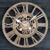 Outside In Newby Mechanical Wall Clock Bronze -Garden Care Gear 913341