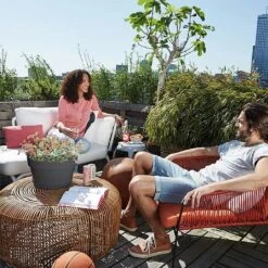 Elho Loft Urban Bowl 35cm Anthricite 7 Elho Loft Urban Bowl 35cm Anthricite -Garden Care Gear 933182 2