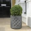 Stewart Garden 44cm Lead Effect Round Planter - Pewter 1 Stewart Garden 44cm Lead Effect Round Planter - Pewter -Garden Care Gear 934023