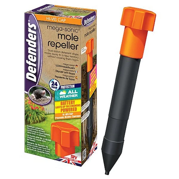 Defenders Mega-Sonic Mole Repeller 3 Defenders Mega-Sonic Mole Repeller