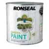 Ronseal Garden Paint White Ash 2.5L -Garden Care Gear 945505