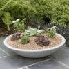 Stewart Garden Varese Low Bowl Planter 60cm - Alpine Grey 2 Stewart Garden Varese Low Bowl Planter 60cm - Alpine Grey -Garden Care Gear 975846