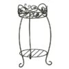 Panacea Black & Bronze Scroll & Ivy Plant Stand 38cm -Garden Care Gear 986271