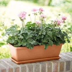Elho Barcelona 90cm Trough (Various Colours) 9 Elho Barcelona 90cm Trough (Various Colours) -Garden Care Gear BARCTROUGH90 3