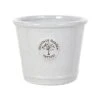 Woodlodge Edwardian White Crackle Glaze Planter -Garden Care Gear EDWHTCRAC