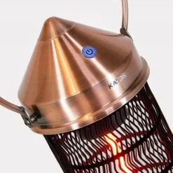 Kalos Copper Lantern Patio Heater - Large 2000W 17 Kalos Copper Lantern Patio Heater - Large 2000W -Garden Care Gear LANPHEAT 3 1