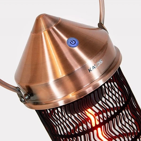 Kalos Copper Lantern Patio Heater - Medium 1800W 10 Kalos Copper Lantern Patio Heater - Medium 1800W - Image 8